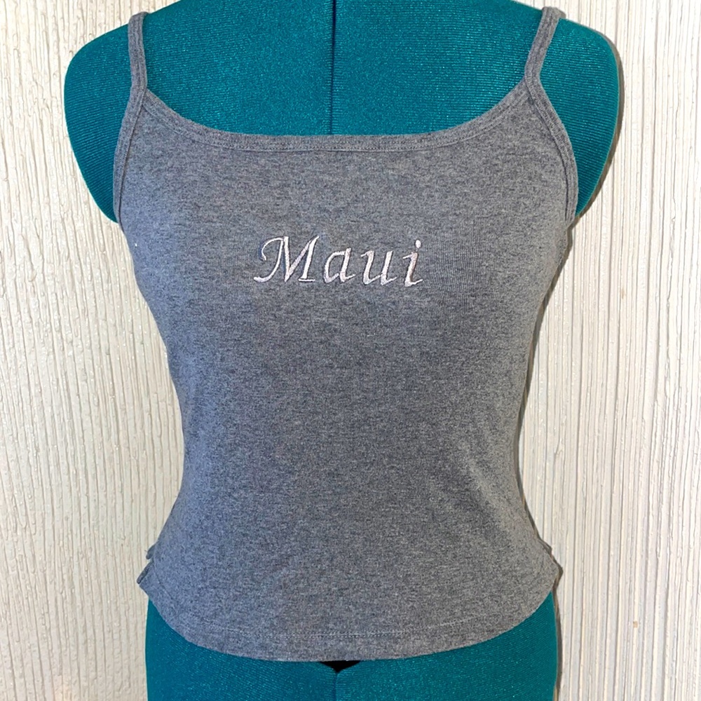 🏖Maui Cropped Tank Top